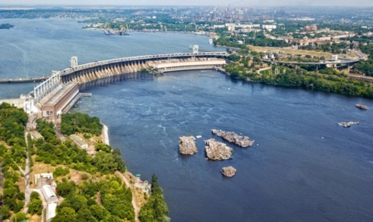 Восстановленная Днепрогэс