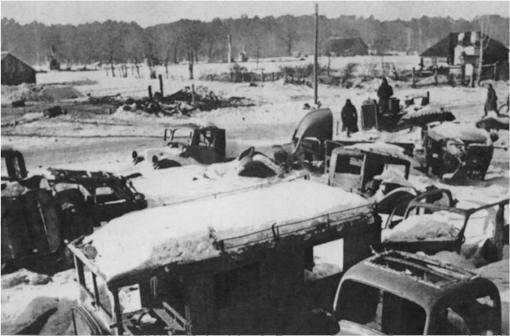 Брошенная фашистская техника (ноябрь 1942 г.)